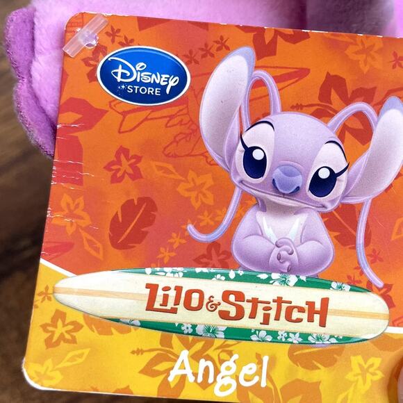 Lilo & Stitch Pink Angel Alien Plush DISNEY STORE Exclusive Genuine Stamp w/ Tag - Picture 8 of 13